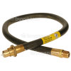 3ft Straight Bayonet Gas Cooker Hose (Non-lpg)