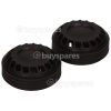 Dirt Devil UP04 Vacuum Cleaner Back Wheels (Pair)