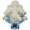 Arcelik Cold Water Triple Solenoid Inlet Valve : 180Deg. 12 Bore Outlets / Tag Fit