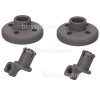 Hotpoint Lower Basket Wheel - Pack Of 2