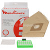 Tefal MT000101 Zelio Bags + Hepa Filter