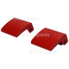 Bissell Pack Of 2 Recovery Tank Latches Red
