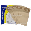 Karcher A2801 Plus Compatible Karcher Dust Bag (Pack Of 5 & Micro Filter) - BAG320
