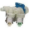 Electronica Cold Water Triple Inlet Solenoid Valve : 180Deg. With Protected (push) Connectors