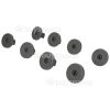 Alno Lower Basket Wheel - Pack Of 8