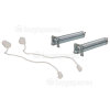 Kit De R&eacute;paration Pour Ressort De Porte De Lave-vaisselle JS04VS90/06 Junker