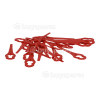 Lot De Lames De Coupe En Plastique Pour Coupe-bordures ( Paquet De 24 ) Qualcast