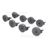 Lot De 8 Roulettes Panier Inf&eacute;rieur Lave-Vaisselle