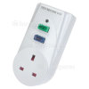 Wellco RCD Mains Plug Safety Adaptor