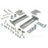 Kit De Fixation Pour Porte D&eacute;corative En Bois Du Lave-vaisselle Encastrable Mora
