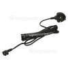 Figure-8 Right-Angled Mains Lead - UK Plug
