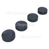 Pied Pour Robot M&eacute;nager (lot De 4) Kenwood