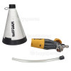 V-TUF TufFOAM Corrosive Resistant Cannon & 1 Litre Bottle - SSQ Male