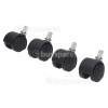 Roues Pivotantes Pour Nettoyeur De Tapis - Lot De 4 Bissell