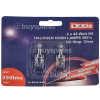 Lyvia 42W G9 Clear Halogen Oven Capsule Lamp (Pack Of 2)