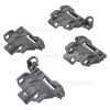 Clips De Fixation Des Tiges Rabattables Du Panier Inf&eacute;rieur Lave-vaisselle SMS69L02UK/11 Bosch