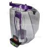 R&eacute;servoir D'eau Sale Avec Couvercle Violet De Nettoyeur Tapis Moquettes Bissell