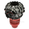 Dyson Cyclone Assembly - Nickel & Red