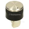 Bouton Poussoir Noir / Inox