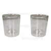 400ml Double Walled Thermal Glasses - Pack Of 2 KBM3011 DeLonghi