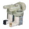 &Eacute;lectrovanne &Agrave; Double Entr&eacute;e D'eau Froide Pour Lave-linge : Angle 180 Deg. &Oslash; 12 Mm Et Connecteurs Prot&eacute;g&eacute;s ( &Agrave; Poussoir) W 125 X (FR) Indesit