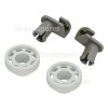 Neff S3152G0/14 Upper Basket Wheel - Pack Of 2