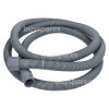 Tuyau De Vidange Universel 2,5m (Extr&eacute;mit&eacute;s Droites) &Oslash; Int&eacute;rieurs 22MM / 29MM - Compatible W 125 X (FR) Indesit