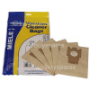 F/J/M Sacs Aspirateur (Paquet De 5) - BAG254 - Pi&egrave;ce Compatible De Haute Qualit&eacute;