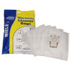 Sacs Synth&eacute;tiques D'aspirateur - Filtre-flo F/J/M (Paquet De 5 Avec 2 Filtres &Agrave; Couper &Agrave; La Taille) - BAG230 - Pi&egrave;ce Compatible De Haute Qualit&eacute;