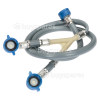 Universal 1.2m Inlet Hose - Single Inlet For Double Valve