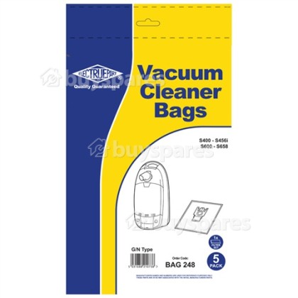 G/N Filter-Flo Synthetic Dust Bags (Pack Of 5 With 1 Filter Kit) - BAG248