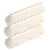 Pi&egrave;ce approuv&eacute;e par BuySpares Aubes De Tambour De Lave-Linge (Lot De 3)