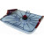 Bissell Base Du R&eacute;servoir Du Nettoyeur De Tapis & Vessie Avec Extr&eacute;mit&eacute;s Rouges