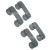 Electrolux Group Kit De Roulettes De Support Pour Lave-Vaisselle