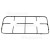 Genuine Support De Casserole Pour Plaque De Cuisson, Droite : 490 X 215 Mm