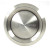 BuySpares Approved part 125mm Ceiling Exhaust Vent & Supply Valve -Stainless Steel