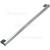 Merloni (Indesit Group) Main Oven Door Handle - Silver
