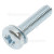 Numatic M5 X 20mm Long Pozi Pan Sems Screw