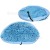 BuySpares Approved part Steam Cleaner Microfibre Coral Pads (Pack Of 2)