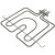 Genuine Dual Oven Grill Element 1750W