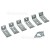 Bosch Neff Siemens 4 Piece Hob Bottom Case Fixing Kit