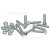 BuySpares Approved part Nut / Bolt Set - Element (Pack Of 10) M4