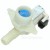 Whirlpool Cold Water Single Inlet Solenoid Valve 90Deg. With Protected (Push) Connector & Large Bore Outlet