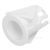 Amica Push Button Cashing - White