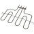 BuySpares Approved part Dual Oven Upper Element 2660W
