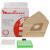 Moulinex Sacs Zelio Pour Aspirateur Et Filtre Hepa - MT000101 -