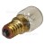 Merloni (Indesit Group) Ampoule E14 (Ses) 15W Pour Four 300&ordm;C / R&eacute;frig&eacute;rateur