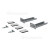 Bosch Neff Siemens Integrated Door Mounting Set