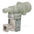 BuySpares Approved part Cold Water Single Inlet Solenoid Valve 180deg With Protected Tag Fitting & 12 Bore Outlet