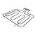 Stoves Dual Oven Grill Element 2900W